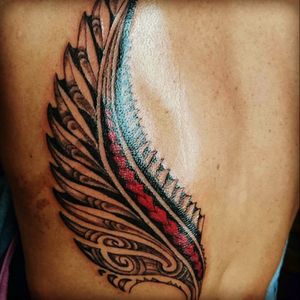 Maori back piece