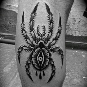 #tattoo #tattoed #blacktattooart #blacktattoo #spider #spidertattoo #italytattoo #fromitaly