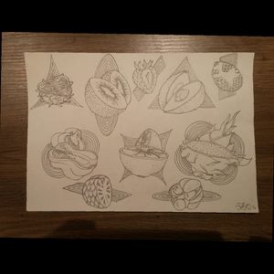 #sketchbook #fruitsketch #food #fruittattoo