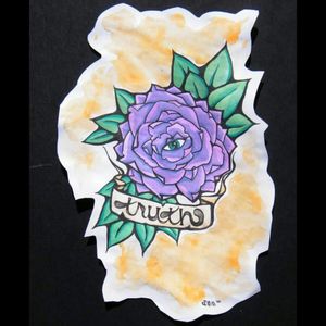 #sketchbook #watercolor #flower #flowerpainting #truth