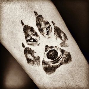 #dreamtattoo #wolfpaw