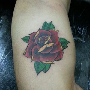 Rose tattoo #rose  #traditionaltattoo #pedrotrip