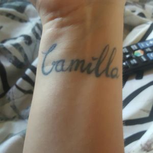 My name , My First tattoo