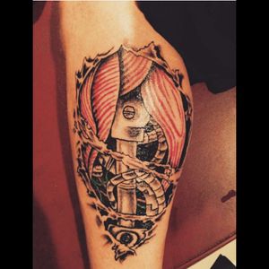Mechanical leg piece done by me