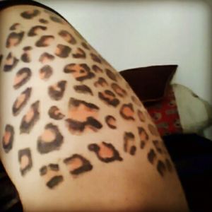 Soon to get fixed leopard print. First artist lack the details I wanted