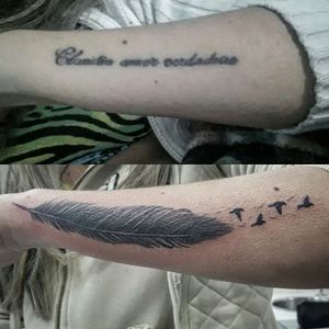 #tattoo #tattoofineline #tattoos #tattootracofino #tattooedgirls #minitattoos #tguest #011 #braziliantattooartist #tattoosombreada#tattoo #tatuadoresbrasileiros #inspirationtatto #klabin #vilamariana #tattooinspiration #instatattoo #brasil #tattoofofa #tattootraçofino #tattootracofino #linework #tattoofeminina #tattooblack #tattoo2me  #tattooproteçao#sorte #feather