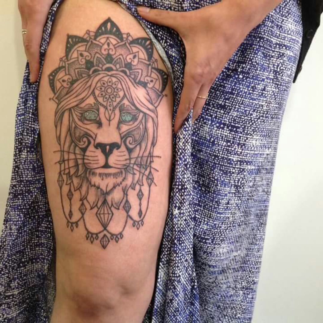 Fierce Lion Tattoo Ideas for Women  Men  Tattoo Glee