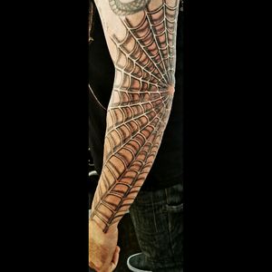 A take on a traditional Elbow Web Sleeve