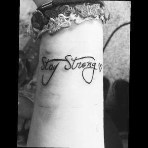 Stay strong, wrist, early job :)