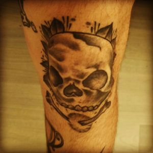 Skull time!!!! Done in Eindhoven by an Italian artist