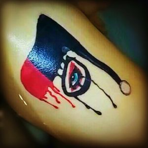 Follow me #tattooing #tattooedgirl #batman #tattoo #bngtattoo #blackandwhite #tattoos #harleyquinn #tattoodo #art #harleyquin  #bngsociety #dc #suicidesquad #inked #inkstagram #ink #inklife #tattoolife #tattoolove #tattooart #tattooartist #tattoomagazine #inkedmag #tattooflash