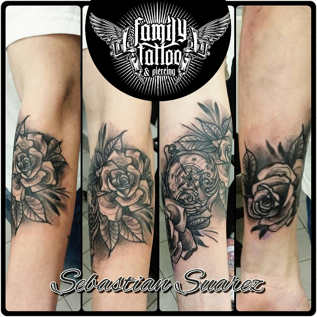 Tattoo uploaded by Sebastian Suarez • #roses #rosestattoo #blackandgrey  #Sebatattoo • Tattoodo