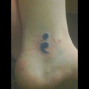 One i did on my fiancees ankle..