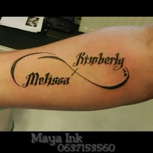 #infinity #names #maya #ink #forearm #tattoo #tattooartist