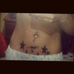 #tattoo #stars #beauty #piercing 📷💎👯💮 #TattooModel instagram: @ karlastefanygomez🌹