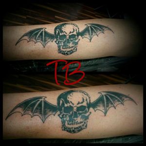 Tattoo uploaded by Tim Berger • Death Bat Avenged Sevenfold thanks for  looking!!! Chattanooga Tattoo Shop • Tattoodo