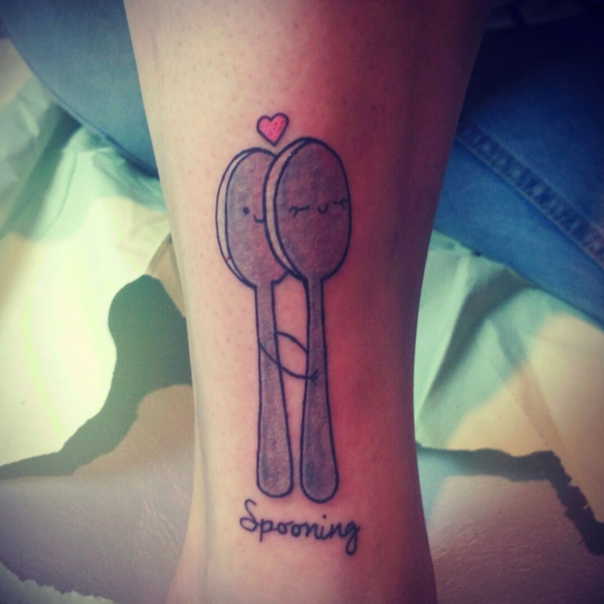 Tattoo uploaded by Monicalovingpancho • spooning creepshowtattoo 