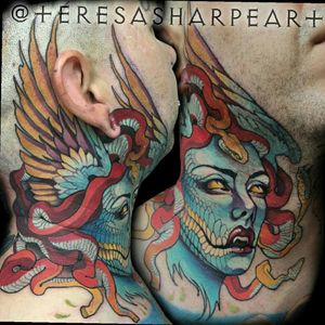 #medusa tattoo by Teresa Sharpe