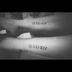 Matching Tattoo with my Hubby