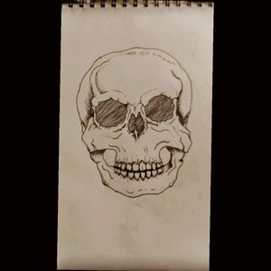 #Drawing #skull