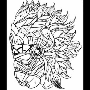 This is the drawing from my artist for my next tattoo. Finally a star wars tattoo. #flash #traditional #neotraditional #neotrad #neotraditionaltattoo #starwarsflash #starwars #starwarstattoo #stormtrooper #nerdtattoo
