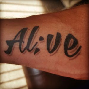 Alive Semicolon ink.#SemicolonProject  #ALIVE #SemiColon