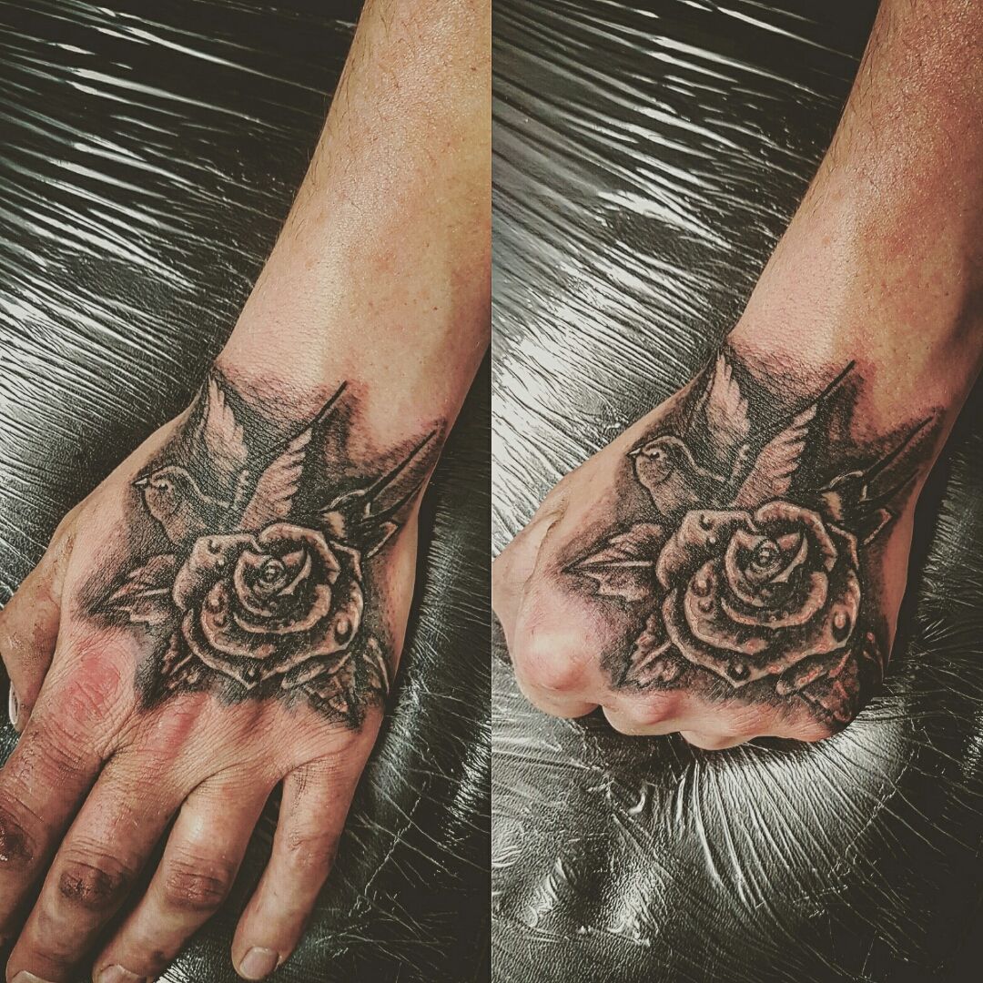 rose and bird tattooTikTok Search