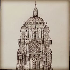 #drawing #cathedral
