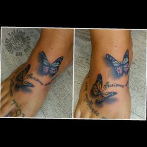 #tattoo #DDcenterInk #inked #butterfly #3D #color #DenInk