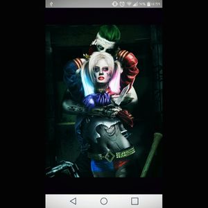 In 2 minds weather to have this as a thigh piece #harleyquinm #jokie #margotrobbie #jaredleto #suicidesquad #hahahaha