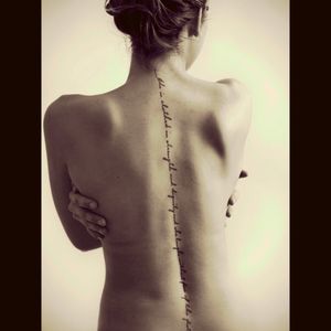 My next tattoo.. ✌#love #phrases #letters #lettering #backpiece #back #simple #sexy #favoritepiece