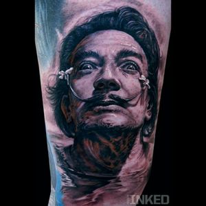 Would love to have Salvador Dali tattooed on me.