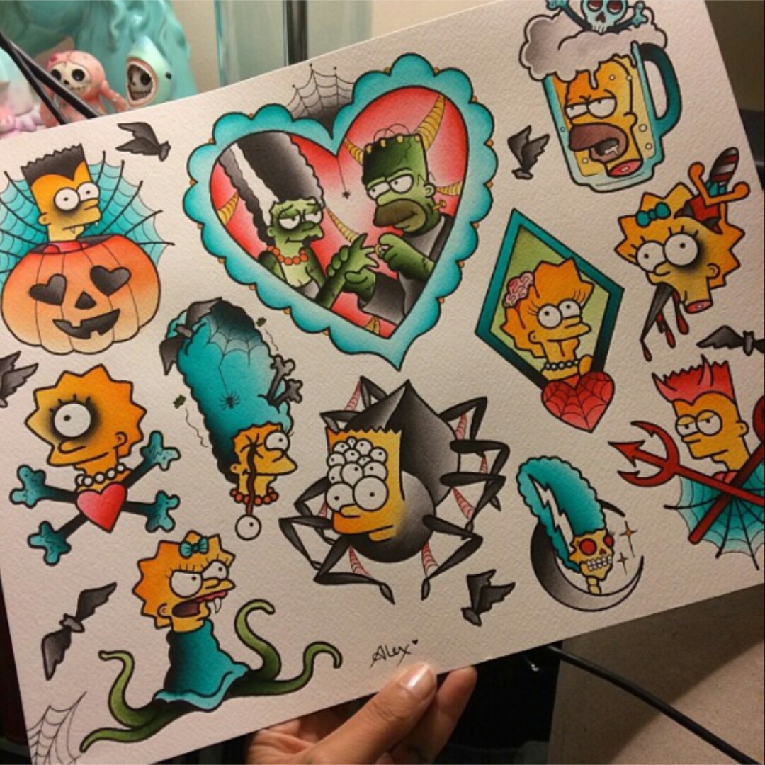 Tattoo uploaded by Gabriella • #thesimpsons #Simpsons #BartSimpson •  Tattoodo