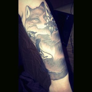 #Tattoo #Tatuajes #Fox #Animal #Love #Letter #armytank