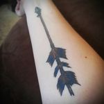 "An arrow can only be shot by pulling it backwards. When life pulls you back with it's difficulties, it means it's going to launch you into something great". #arrow #arrowtattoo #inspirational
