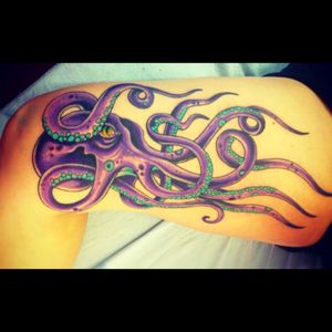 #octopus #purple #animal