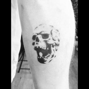 Skull Tattoo by manu_ego at Carishna Lille.