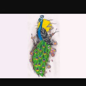 My next tattoo #dreamtattoo  #halfsleeve  #peacock