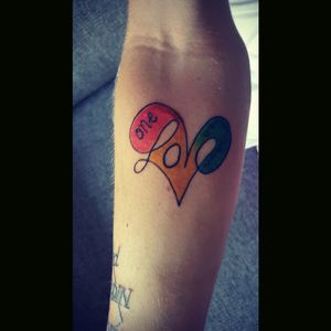 I did my very first #colortattoo !