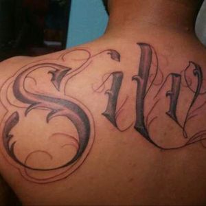 Silvia..... todays name #tattoo if ur in México and lookin for some #rad #ink hit me up #8999478825 #whatsapp #eternalinks #intenzeink all day nigga!!!😂😂😂