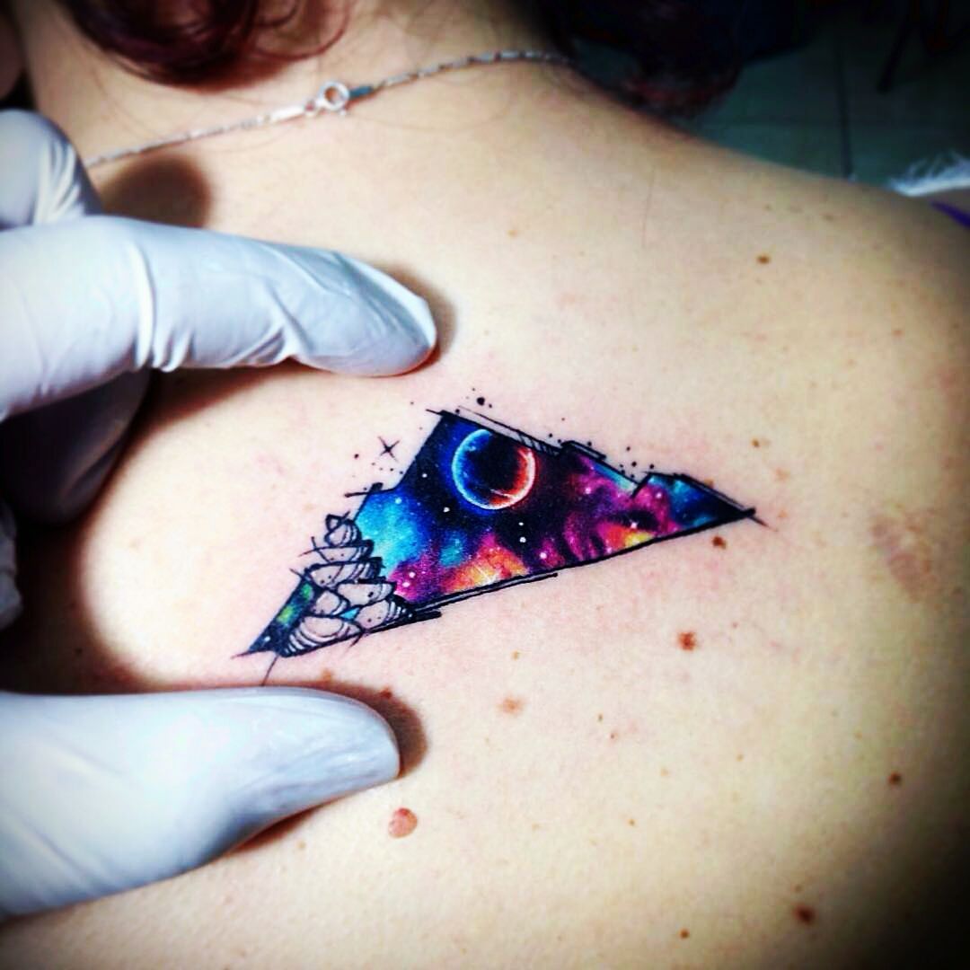 Geometric Tattoos And Conceptual Designs by Jasper Andres
