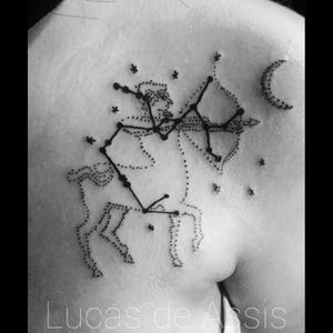 #tattoo #tatuagem #tatuaje #portalegre #brasil #zodiac  #zodiactattoo  #sagitario  #sagitarian #dotwork #pontilhismo #blackwork