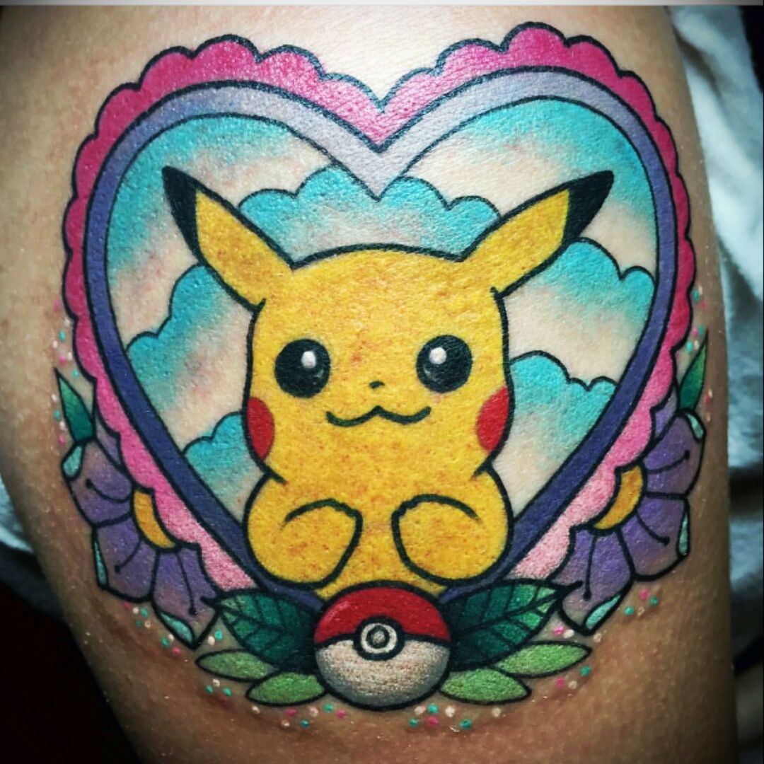 Tattoo uploaded by Servo Jefferson • Pokemon piece by Amber Dawn