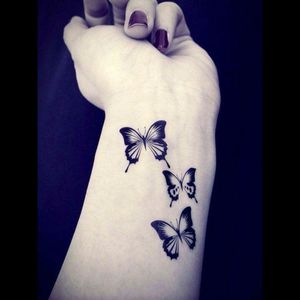 #butterfly #TattooGirl #tattoohand