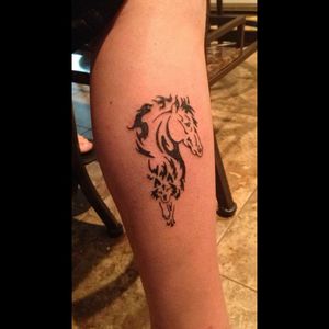 Tat I got for my love of horses and dogs