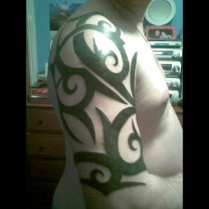 The finished tattoo By Mat Black#NewWaveTattoo