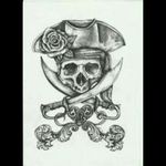 #dreamtattoo #megandreamtattoo #pirate #skull