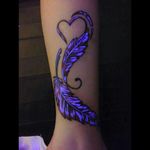 #megandreamtattoo Just found this today and was 'sold' its the most pretty and feminine and mystical ultraviolet tatt ive seen and would be the a great compliment to a Cheshire cat.