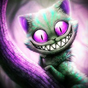 #megandreamtattoo 'Cheshire Cat character for or a more sinister version .. Would love opinions