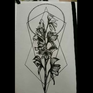 This will be my first tattoo when I actually have some money to get it. I want it on my calf. My friend drew this up and is letting me get it done! #megandreamtattoo